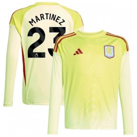 Goedkope Aston Villa E. Martinez 23 Doelman Shirt 2025-26 Lange Mouw